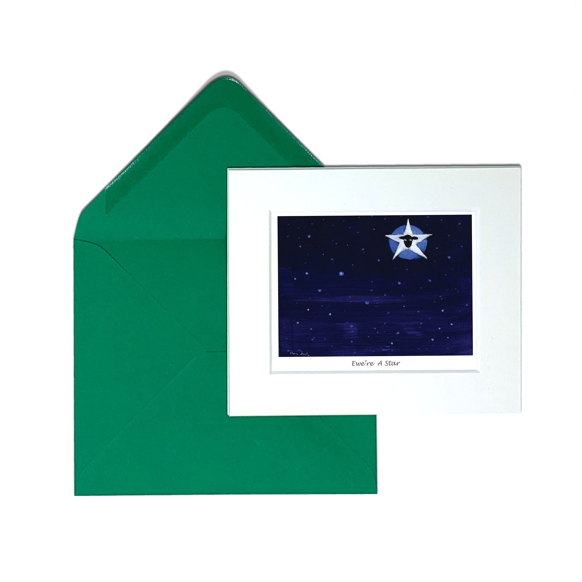 Ewe'r A Star Greeting Card