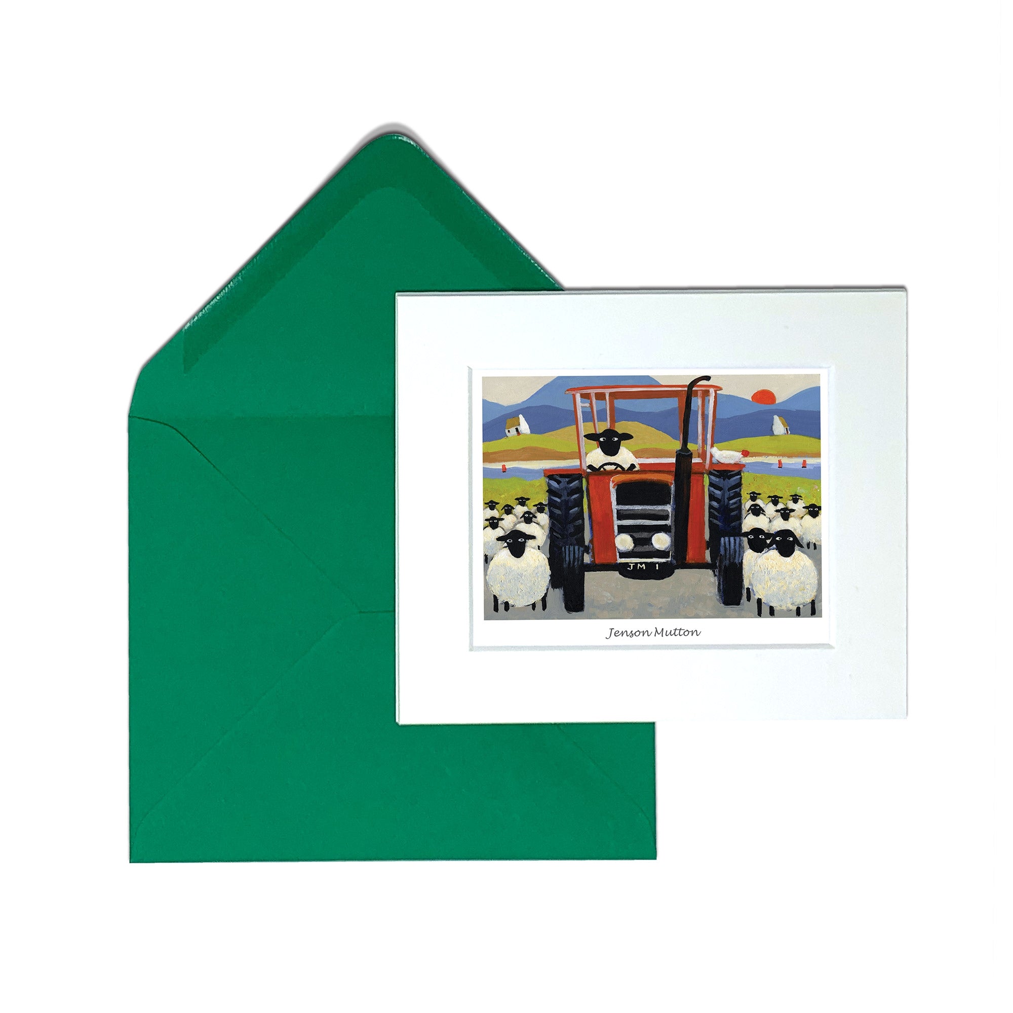 Jenson Mutton Greeting Card