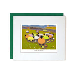 Envelope and Card multi-coloured sheep