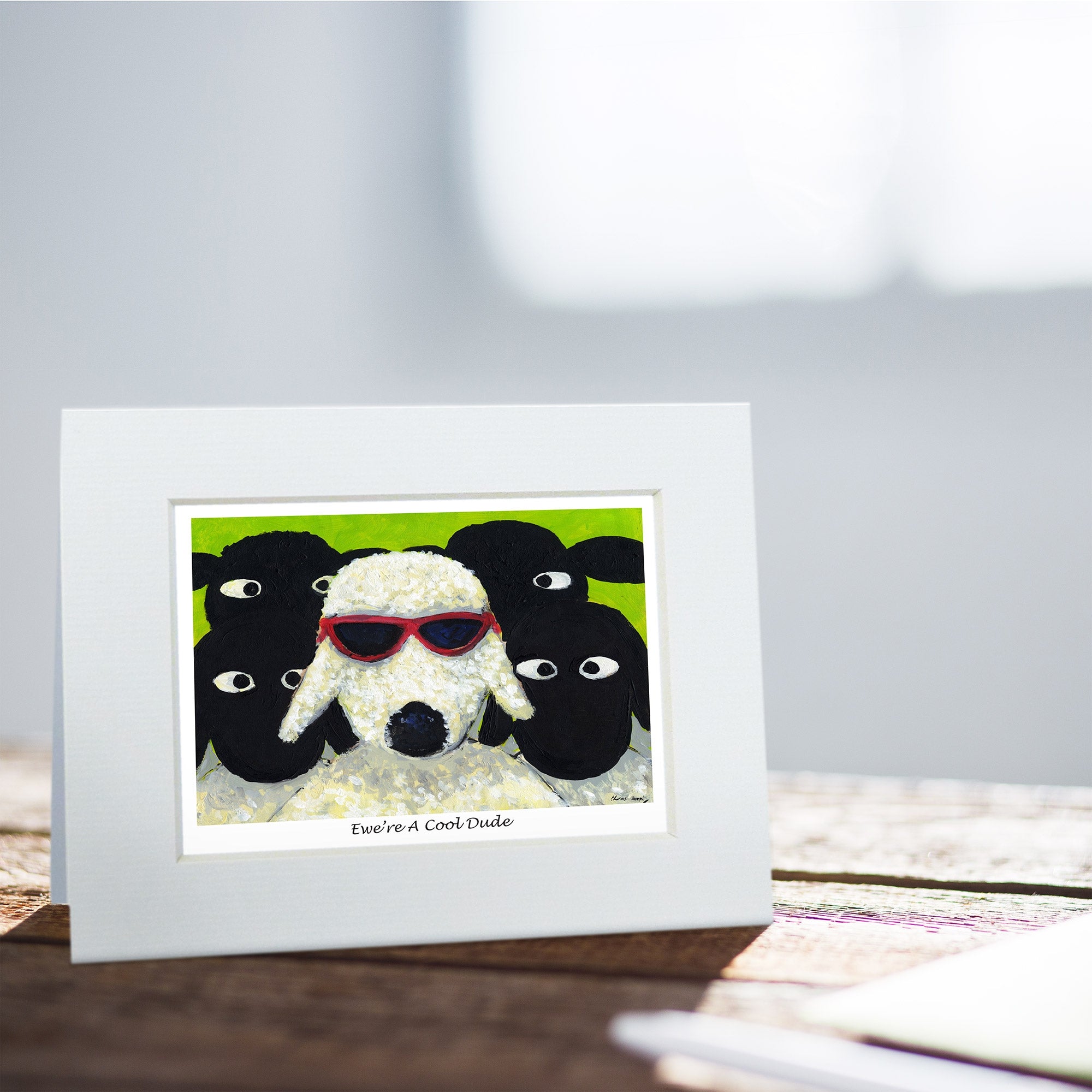 Ewe're A Cool Dude Greeting Card