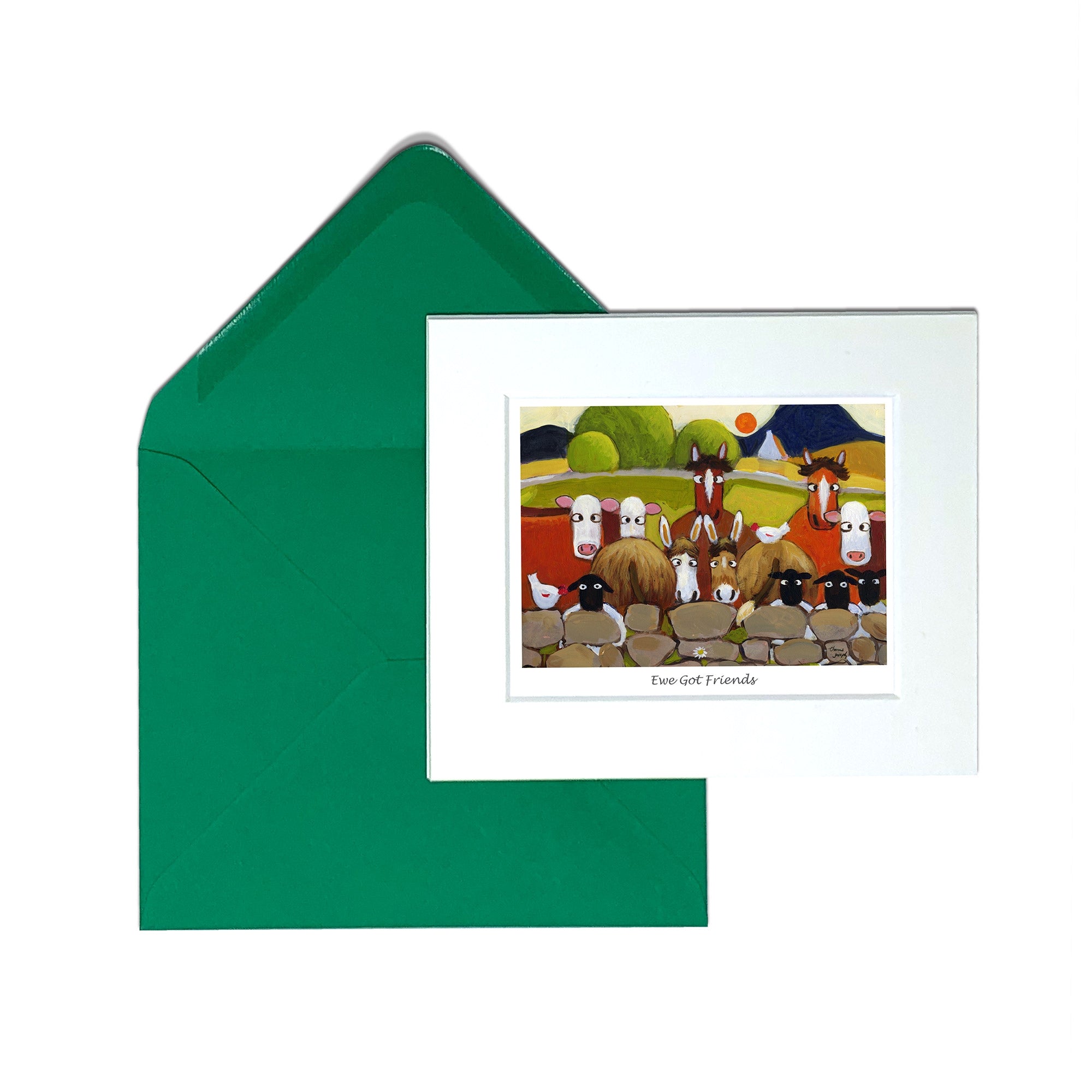 Ewe Got Friends Greeting Card