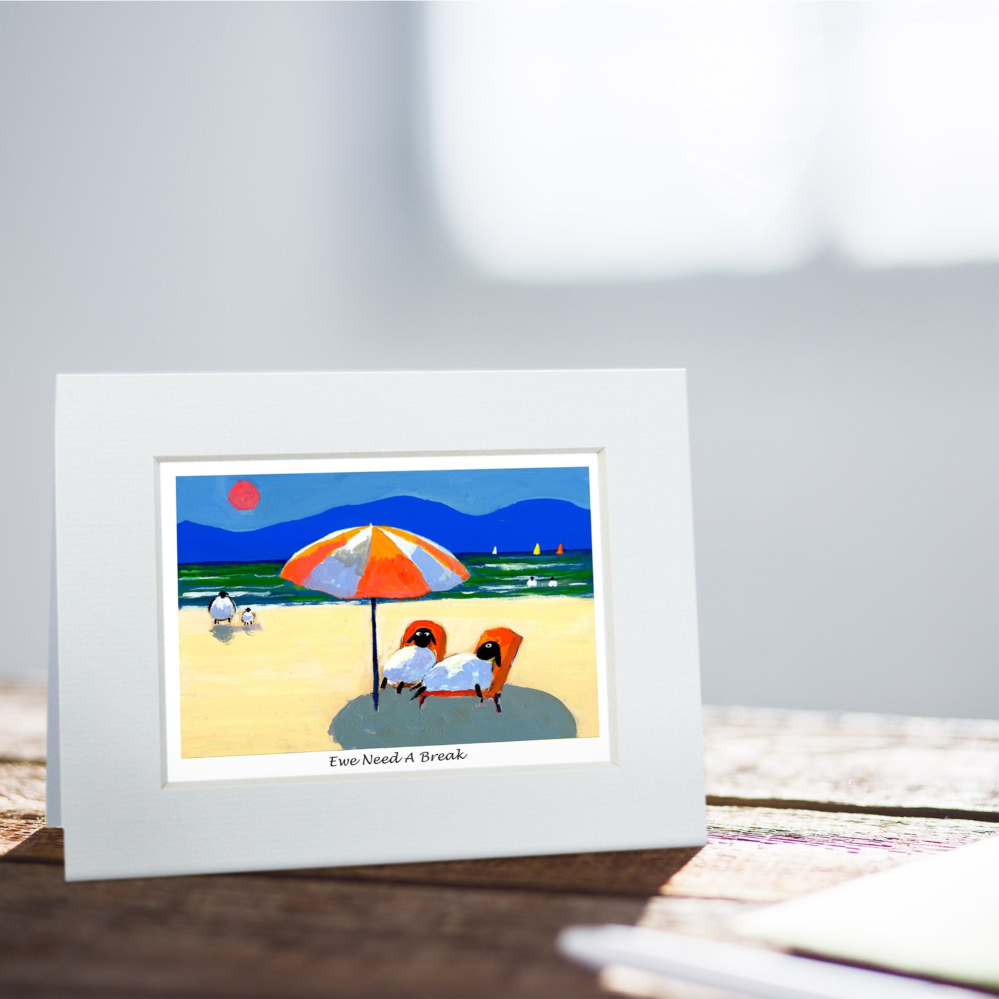 Ewe Need A Break Greeting Card
