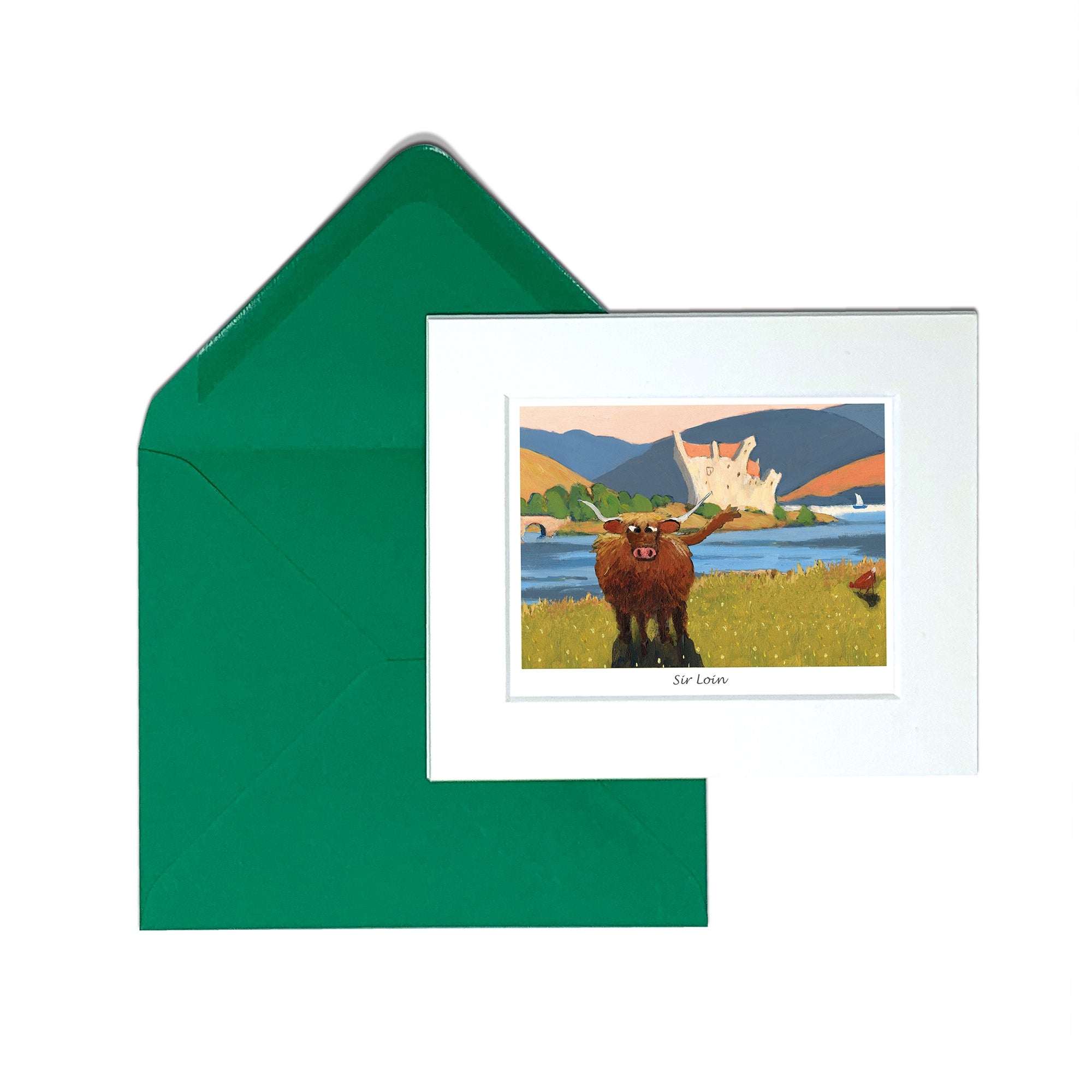 Sir Loin Greeting Card