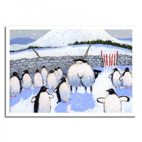 Double Mounted Print "Global Warming" By Thomas Joseph