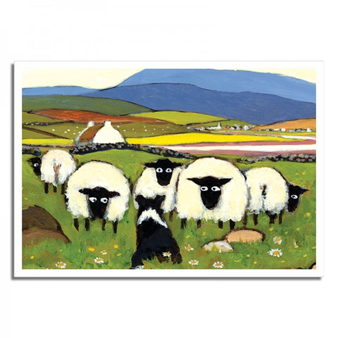 Are Ewe The Boss Mounted Print