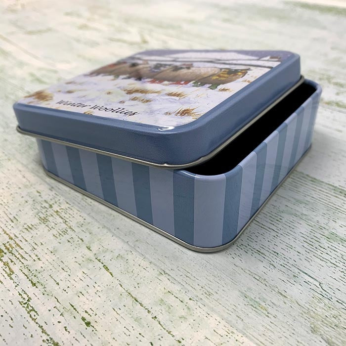Winter Woolies Fudge Tin