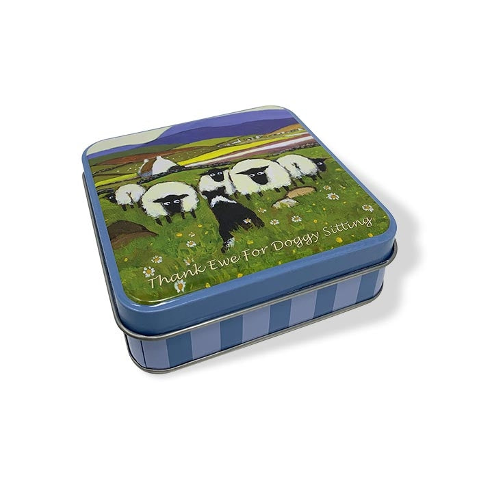 Thank Ewe For Doggy Sitting Sweet Tin