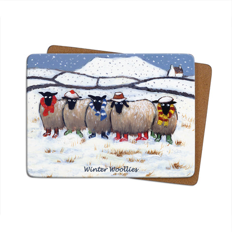 Winter Woollies Single Table Mat