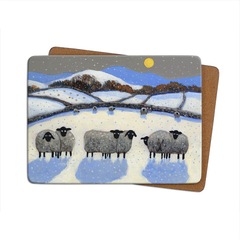 Double Ewe, Double Ewe, Double Ewe Single Table Mat