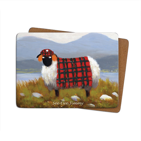 See Ewe Jimmy Single Table Mat