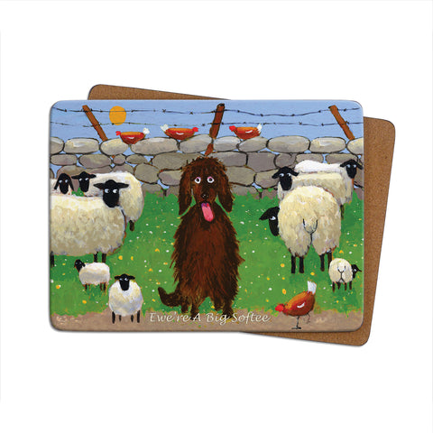 Ewe're A Big Softee Single Table Mat