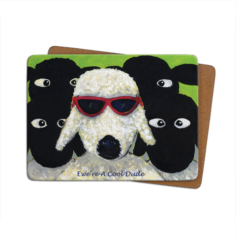 Ewe're A Cool Dude Single Table Mat