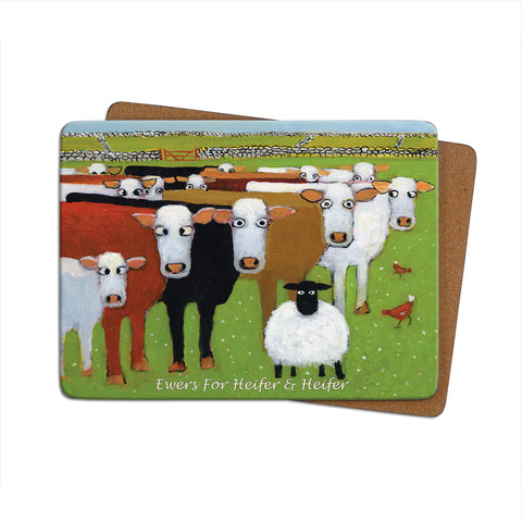 Ewers For Heifer and Heifer Single Table Mat